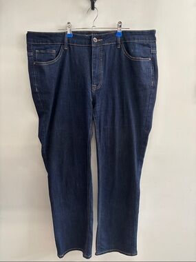 Santana Dark Blue Straight-Leg Jeans